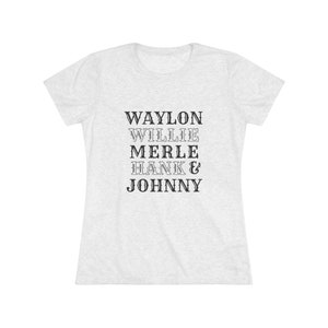 Country Legends Women's Tri-Blend Tee