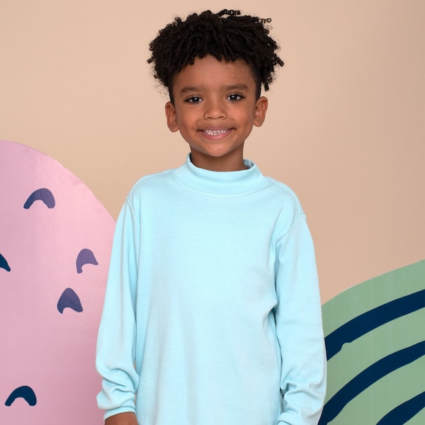 mock turtle neck golf shirt