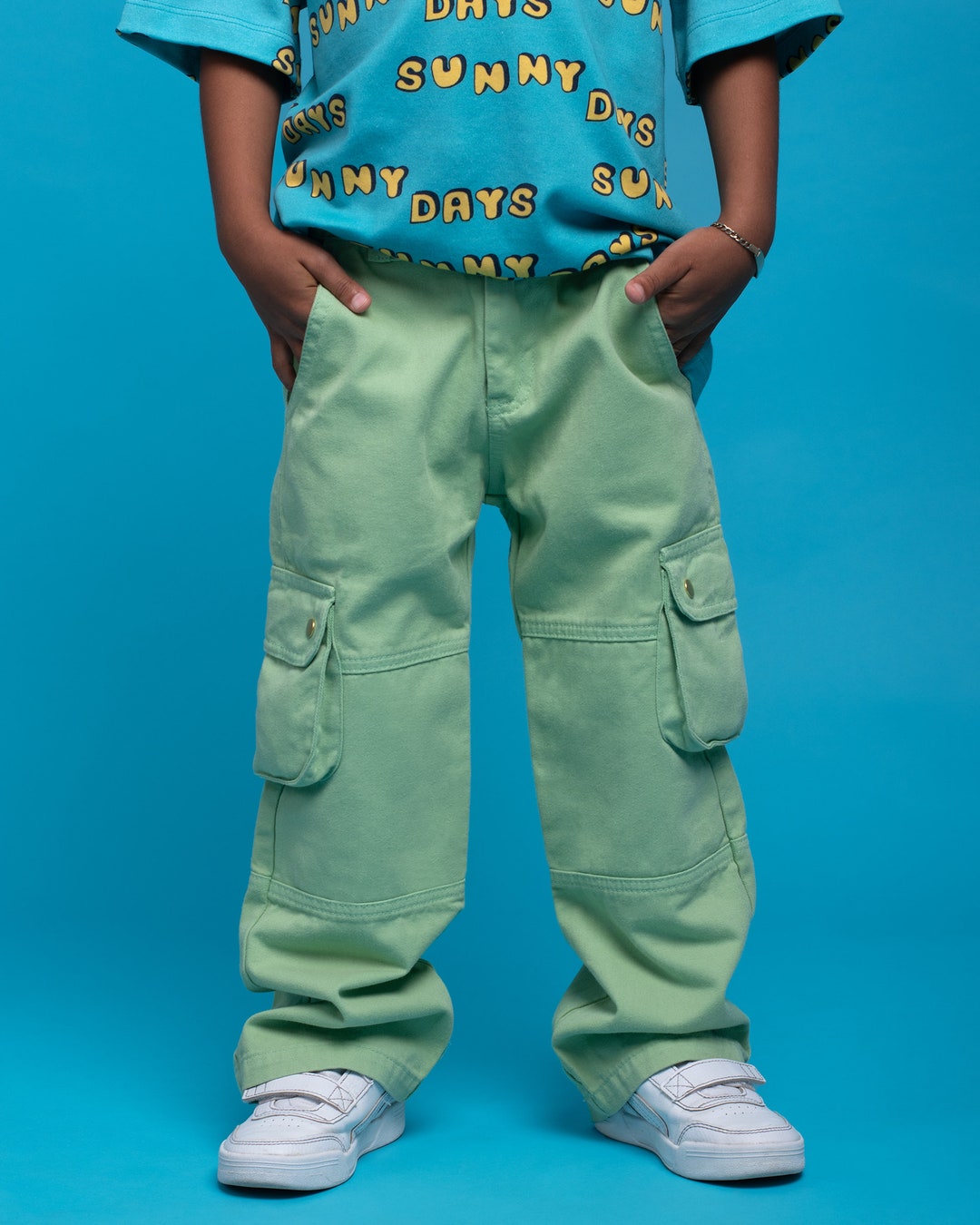 Green Leaf Cargo Pants, Gender-neutral Green Cargo Pants for Kids - Etsy