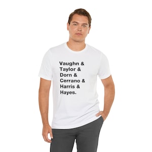 Major League Names T-Shirt - Premium Quality Major League Names T-Shirt - Perfect Gift for Fans of this Baseball Movie!!