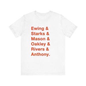 1993 94 Knicks Greats Orange T-Shirt