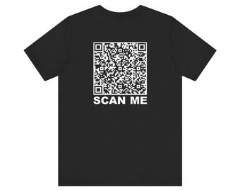 Custom QR Code T-Shirt - You Pick the Link