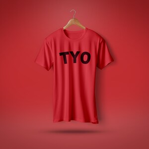 TYO Bold Black T-Shirt