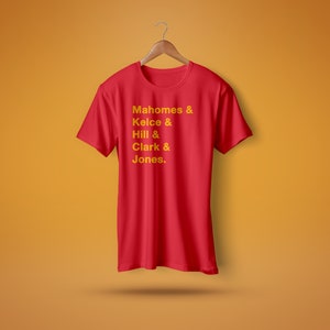 2019 Kansas City Chiefs T-Shirt - Kansas City Chiefs: Show Your Team Spirit with this 2019 T-Shirt