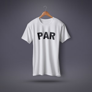 PAR Bold Black T-Shirt