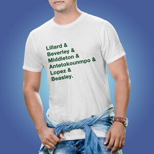 Limited Edition Bucks Greats Tee: Support The &#39;23-&#39;24 Playoff Squad T-Shirt