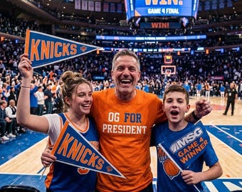 OG 4 President. NY Knicks Playoff Shirt 2025-2026 | New York Basketball Tee | Playoffs Fan Shirt | MSG Basketball Tee