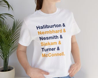 Indiana Pacers Playoffs Tee: Player Names Shirt