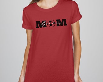 Sports Mom T-Shirt: Game Day Soccer Tee