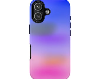 Aesthetic Minimalist Ombre Phone Case Gradient Abstract Art iPhone 17 16 15 14 13 Pro Max 12 Mini XS 8 Plus SE Samsung Galaxy S25 S24 S23