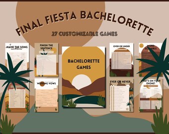 Final Fiesta Bachelorette Party Games Printable Bachelorette Games, Margs and Matrimony Bachelorette, Sedona Arizona Bachelorette Bingo