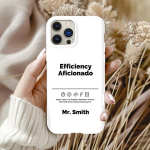 iPhone Tough phone case|Personalize phone case|gift for coworker, gift for graduation, gift for friend, funny phone gift, funny phone case
