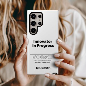 Galaxy Tough phone case|Personalize phone case|gift for coworker, gift for graduation, gift for friend, funny phone gift, durable phone case