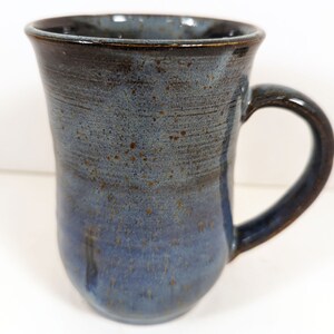 Blue Stoneware Mug, 12oz