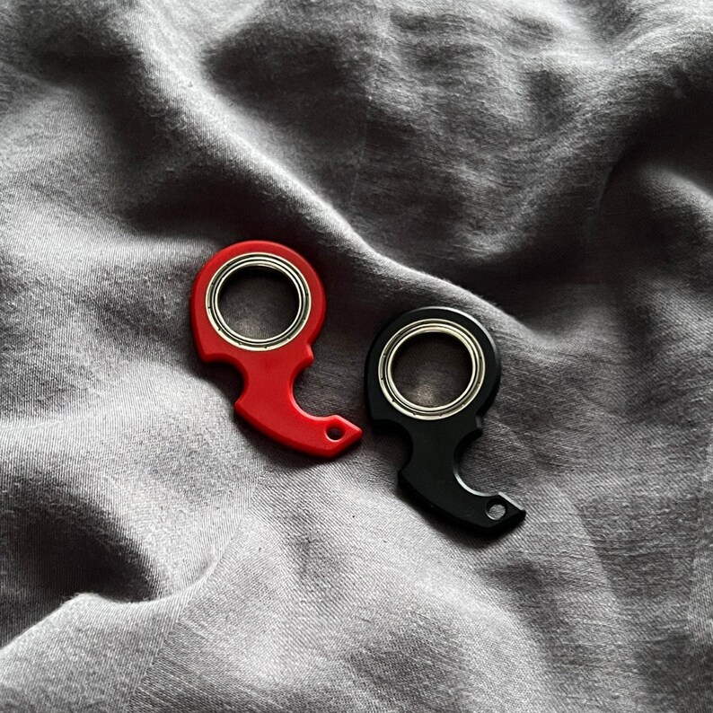 Karambit Spinner Fidget Spinner Keychain Anime Spinning Etsy