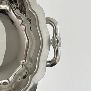 Stainless steel serving dish with lid, classic design, elegant tableware, timeless vintage tableware, cocktail set image 5