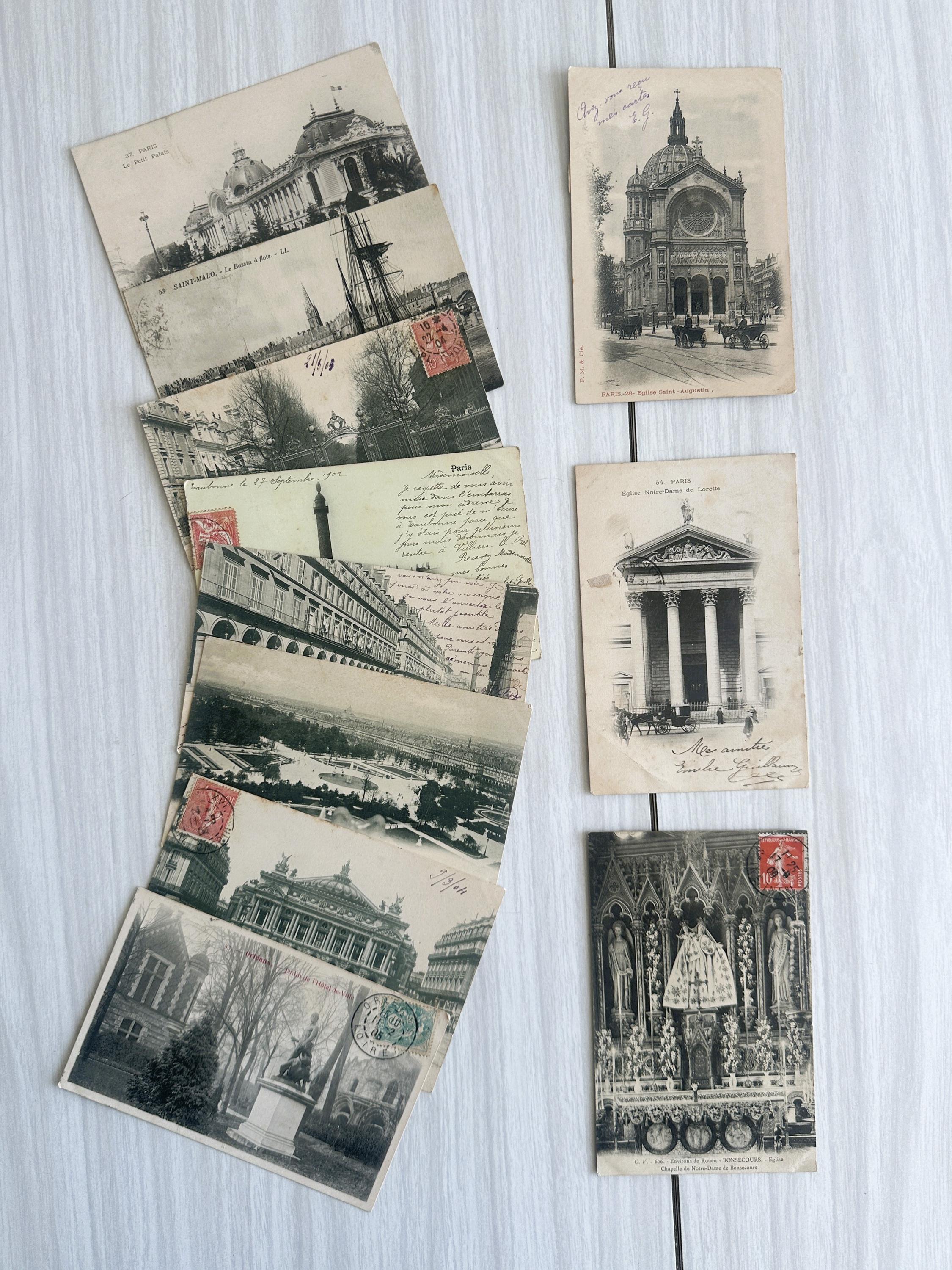 19世紀後半から20世紀初頭にかけてのパリの歴史的建造物やフランスの