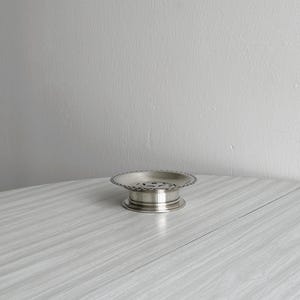 Coquillor silver metal butter dish, original butter presentation, decorative butter molding, table accessory, small gift