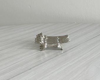 Porte couteaux animaux lot de 6 metal vintage, porte couteau, art de la table original, decoration repas, idee cadeau