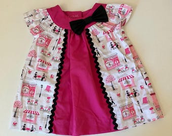 Pink and White Baby Dress