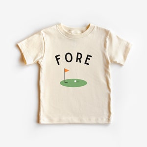 Fore Golf Geburtstag Shirt Let&#39;s Par-Tee Geburtstag Tshirt für Kleinkind 4. Golf Geburtstag Party Kinder vierte Geburtstag Tshirt Golf Party