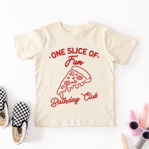 One Slice Of Fun 1st Birthday Pizza Party First Birthday Shirt Pizza Themed 1st Birthday Pizzeria Birthday Party Outfit