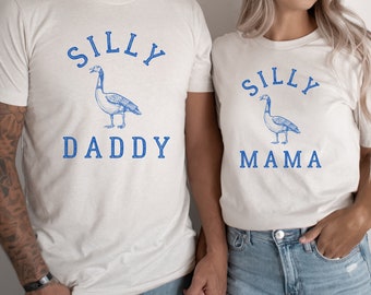 Silly Goose Shirt Silly Goose Birthday Silly Mama Silly Daddy Silly Goose Party Shirts Goose Tshirt Goose Birthday Family Shirts Silly Shirt