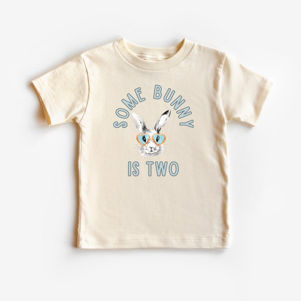 Some Bunny custom age Birthday shirt Easter bunny birthday shirt for boys or girls personalized age bunny birthday shirt some bunny