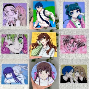 Anime Glass Painting Stock Drop