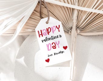 Bewerkbare valentijnscadeaukaartjes, afdrukbare valentijnskaartjes voor kinderen, klaslokaal valentijnscadeaukaartjes, afdrukbare valentijnskaarten, kamergenoot cadeaukaartje