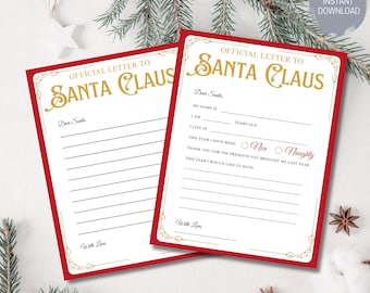 Personalized Editable Letter from Santa, Editable Santa letter, Letter from Santa, Magical Santa Letter, Personalized Santa Letter