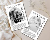 Bridesmaid Proposal Card Template, Editable Bridesmaid Photo Proposal Card, Will You Be My Bridesmaid Card, Photo Bridesmaid Proposal