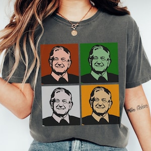 AMLO T-shirt, Comfort Colors 1717, President Lopez Obrador Shirt, AMLOVER Gift, President of Mexico, gift for Mexican,
