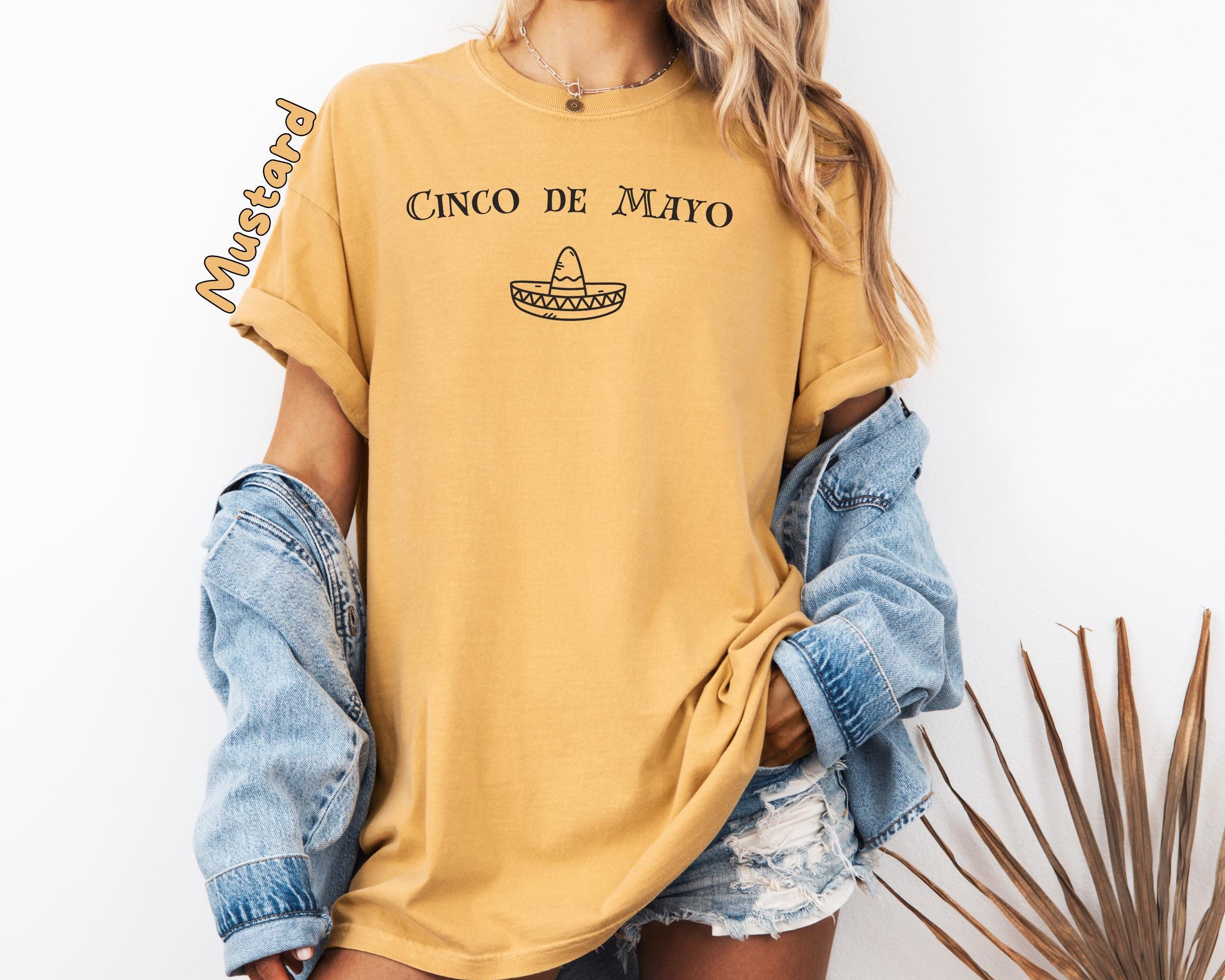 Cinco de Mayo, Comfort Colors, Vintage Shirt, Mexican Shirt, Cinco de Mayo Gift, Sombrero Shirt, Friends Gift, Mexican Fiesta