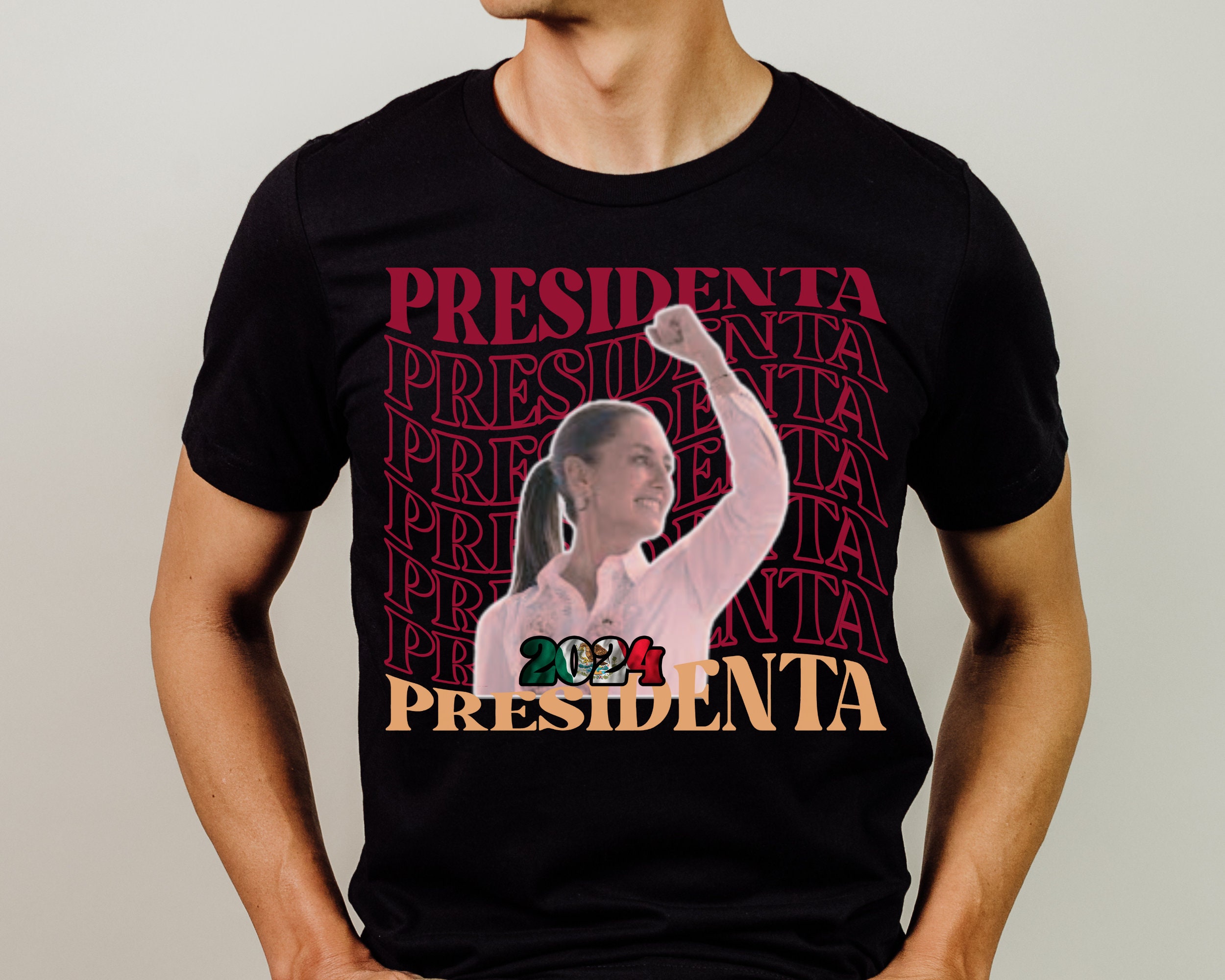 Claudia Sheinbaum T-shirt, Mexican T-shirts, AMLOVER Gift, President of