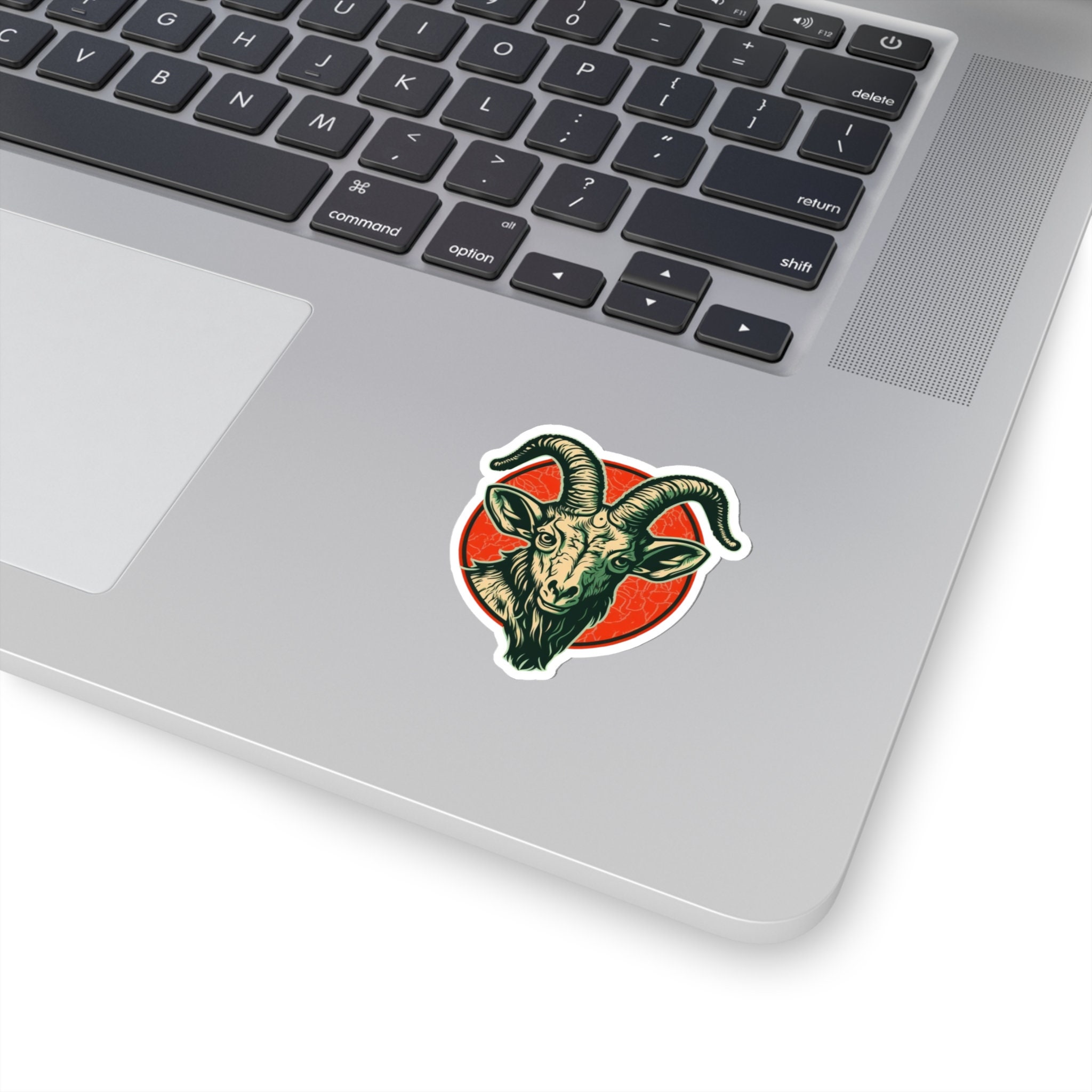 Wantagh Goat Sticker Goat Sticker Retro Vinyl Ram Decal for Water Bottle, Guitar, Macbook ...