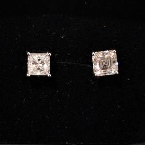 Princess cu lab Diamant Ohrstecker