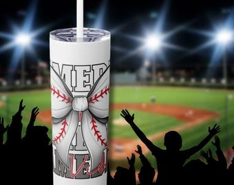 Gameday Baseball Tumbler: Insulated Stainless Steel Sports Fan Cup