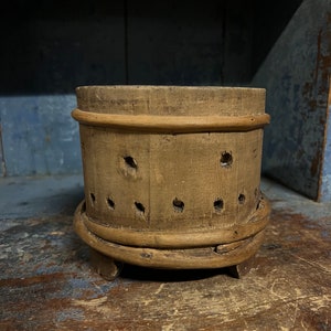 1800s RUSTIC Antique Norwegian butter / cheese form, Norwegian folk art /folkart / folk-art, country/ farmhouse style, COLLECTIBLE