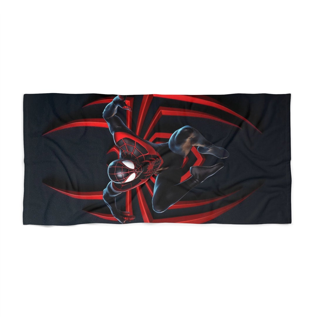 Spiderman Beach Towel Etsy