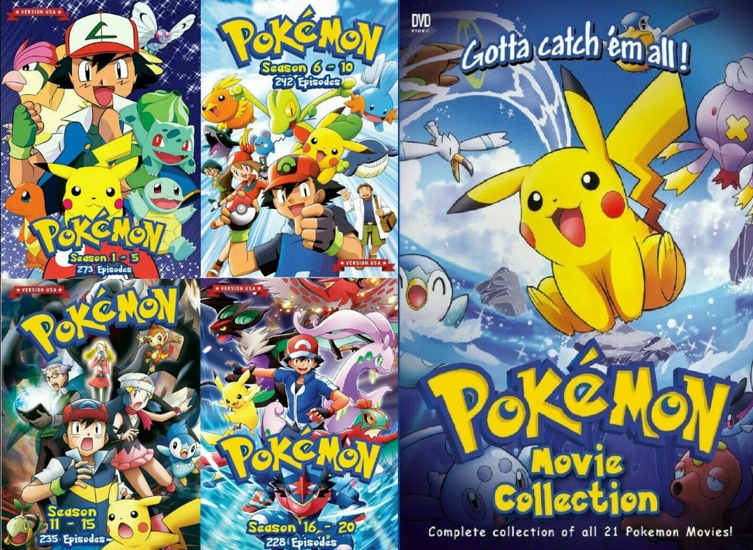 Pokemon XY & Z Complete TV Series Vol.1-49 End ANIME DVD English Subs  Region All