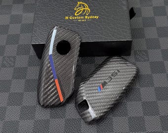 Premium Carbon Fiber Smart Key Case for BMW New X1 X2 M35i Luxury Cover Shell Exclusive Edition