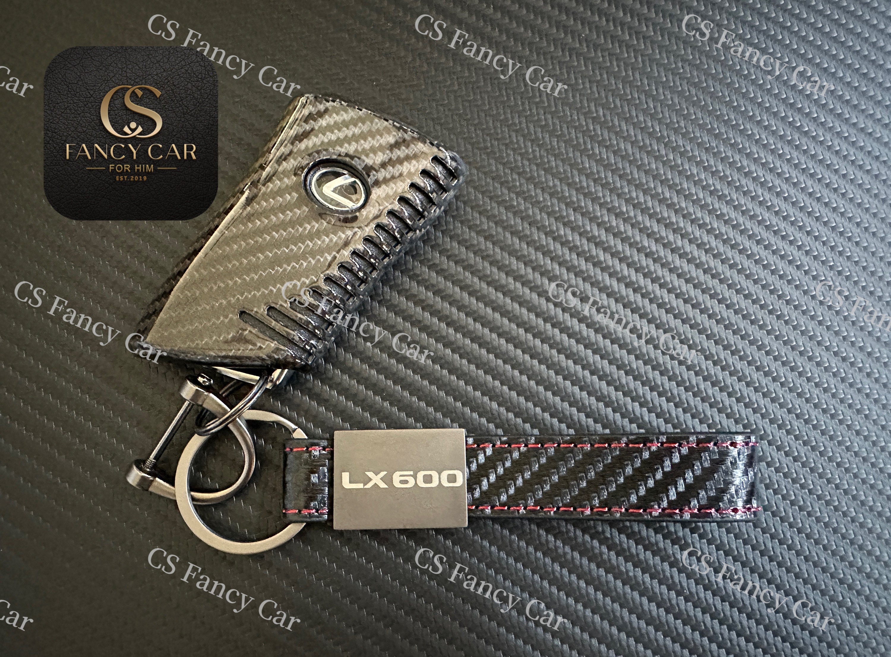 Shop Generic Carbon Fiber Key Fob Cover For Lexus ES350 GS300