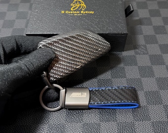 M3 M4 M5 M8 X3M X4M X5M X6M Competition luxurious Carbon Fiber Key Fob Cover Case Custom Made Exclusive Gift