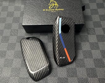 Premium Carbon Fiber Smart Key Case for BMW New X3 G45 – Luxury Cover Shell Exclusive Edition