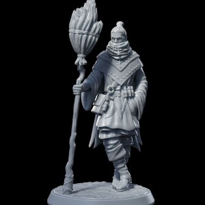 Cedric Stormweaver - STLFLIX - DnD - Fantasy RPG - 3D Printed - Role Playing Games - Tabletop - Display - - Bestiary of the Mad Scholar