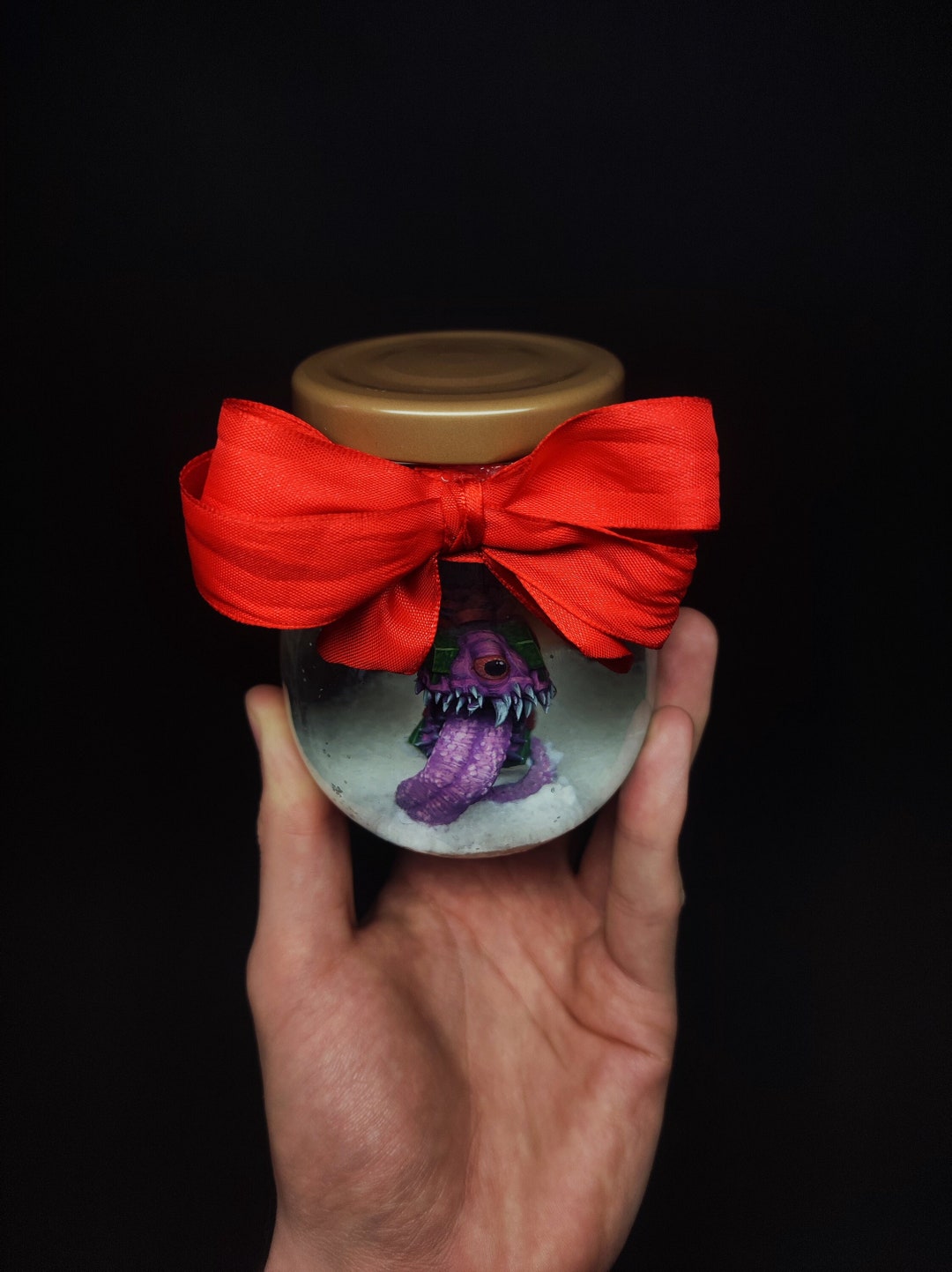 Custom Fantasy Snow Globe Christmas Gift 3d Printed Etsy UK