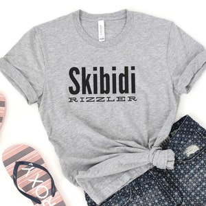Skibidi Rizzler Unisex, Trendy Shirt, Unisex, Gift for Boyfriend, Gift for her, Meme T Shirt, Funny Tee, Skibidi Sigma, Gyat