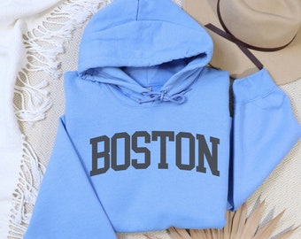 Boston Sweatshirt, Hooded Sweatshirt, Sweater Weather Boston Hoodie, Sweatshirt, Gift, Wife Gift, Husband Gift,Money Lover