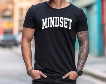 Mindset Shirt white letters, Trendy Investor Shirt, T-Shirt, Real Estate, Unisex, Gift Shirt, Money Lover, Tee, Property Investor Shirt
